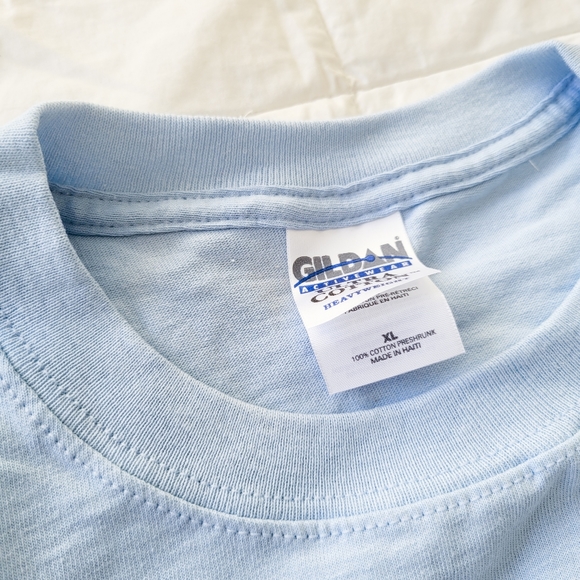 🚫 SOLD: Oversized Sky Blue Tee - Picture 5 of 5